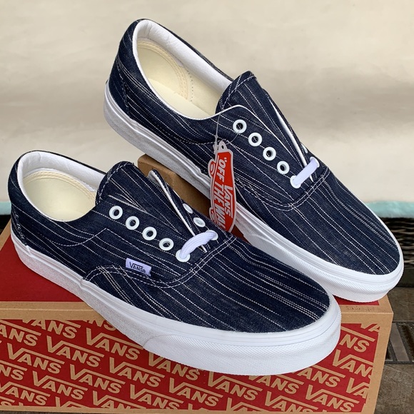 VANS ERA SUITING Dress Blues/Stripes WMNS - Picture 2 of 15